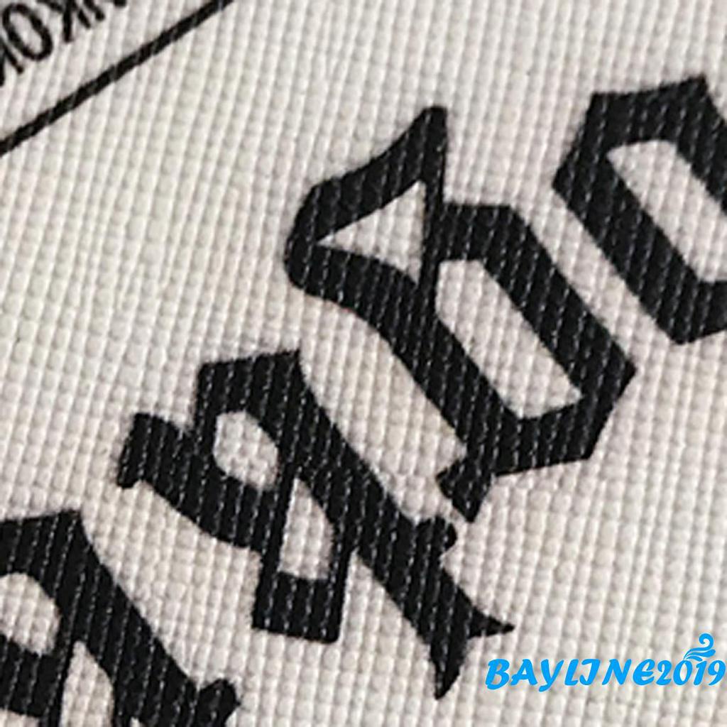 Túi Đeo Chéo Da Giả In Chữ Thời Trang Cho Nữ