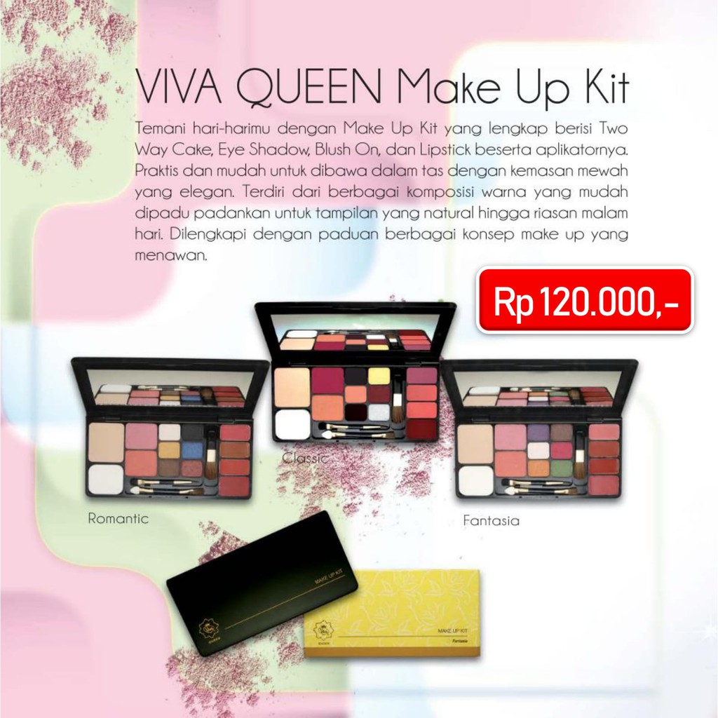(hàng Mới Về) Bộ Mỹ Phẩm Trang Điểm Viva Lãng Mạn | BigBuy360 - bigbuy360.vn