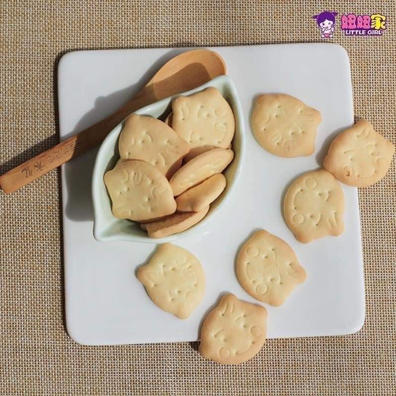 Bánh quy ăn dặm hình thú Morinaga cho bé 9m
