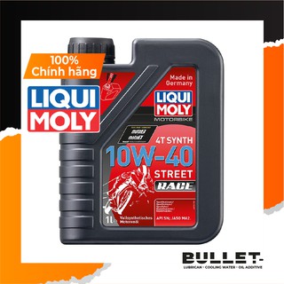 Dầu nhớt xe côn tay cao cấp liqui moly 10w40 street race