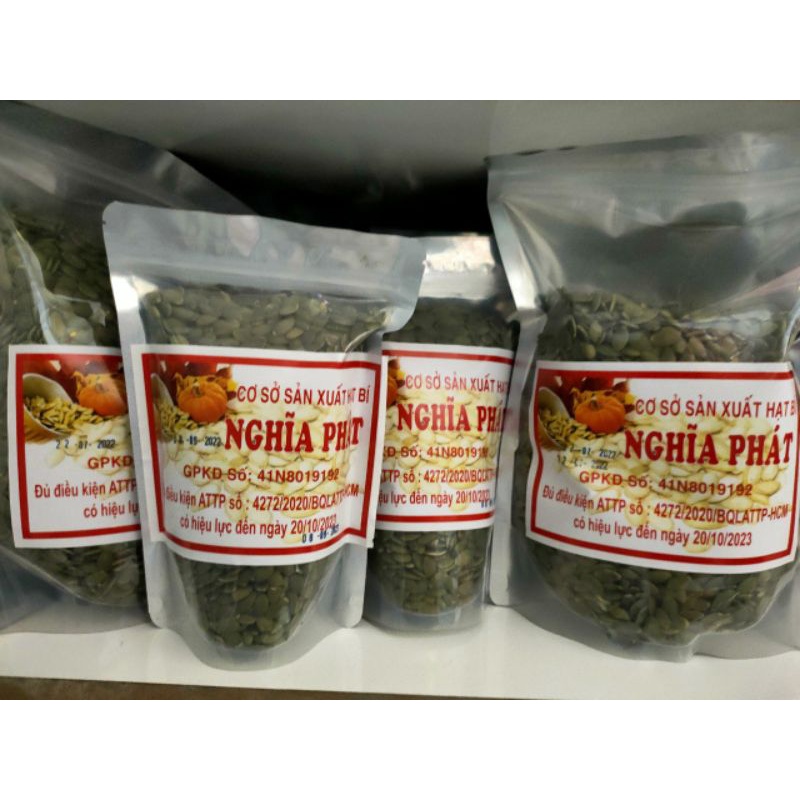 Hạt bí XANH cao cấp NGHĨA PHÁT -HSD:2024