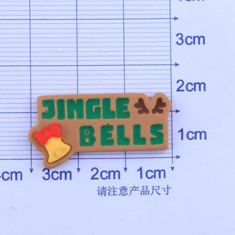 Set 10 Phụ Kiện Trang Trí Giáng Sinh Bằng Nhựa Cho Điện Thoại