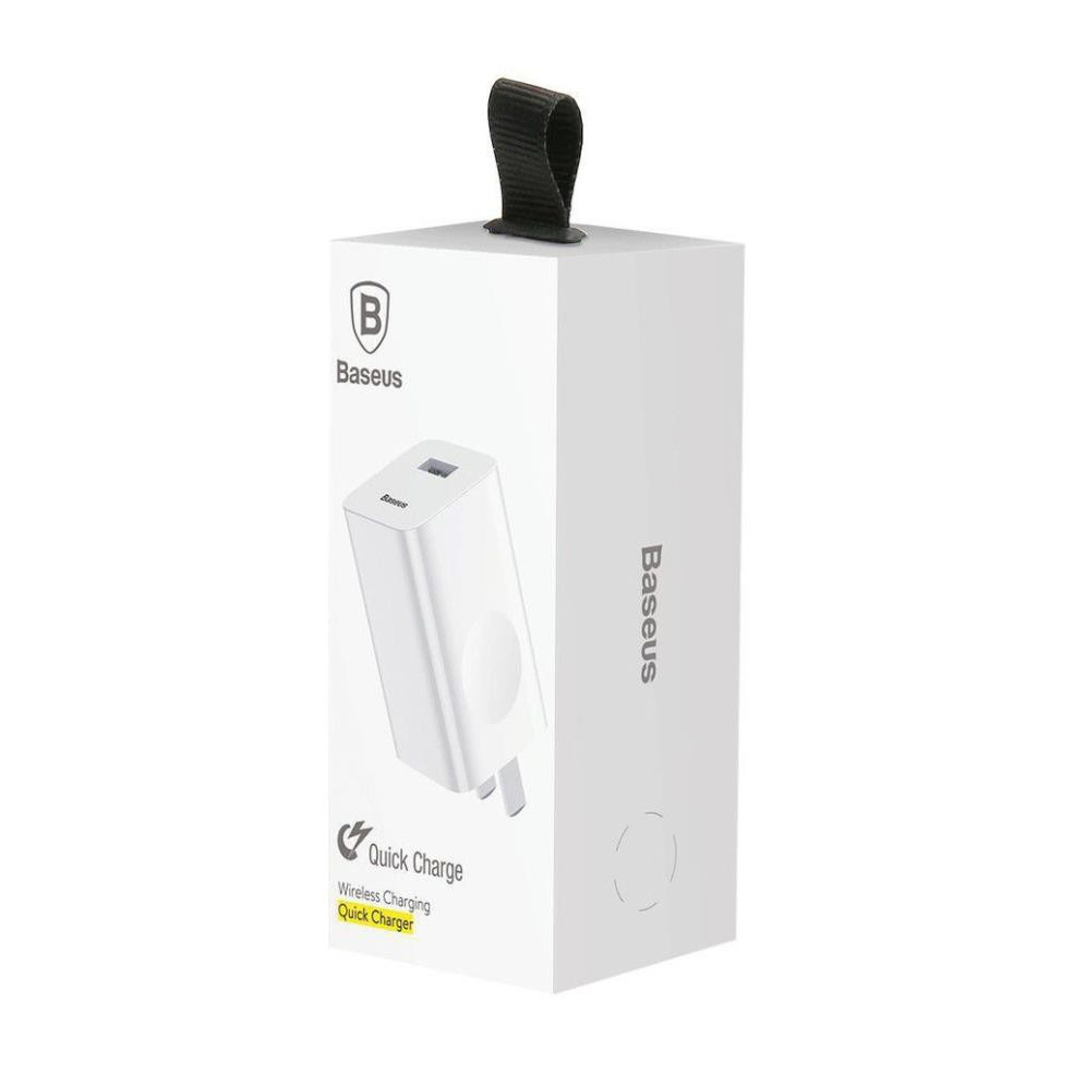 Củ Sạc Nhanh Baseus 3A\24w Quick Charge 3.0, Chống Cháy Nổ - Dành Cho Các Dòng Iphone/ Ipad/ Samsung/ XIaomi/ Oppo..vv