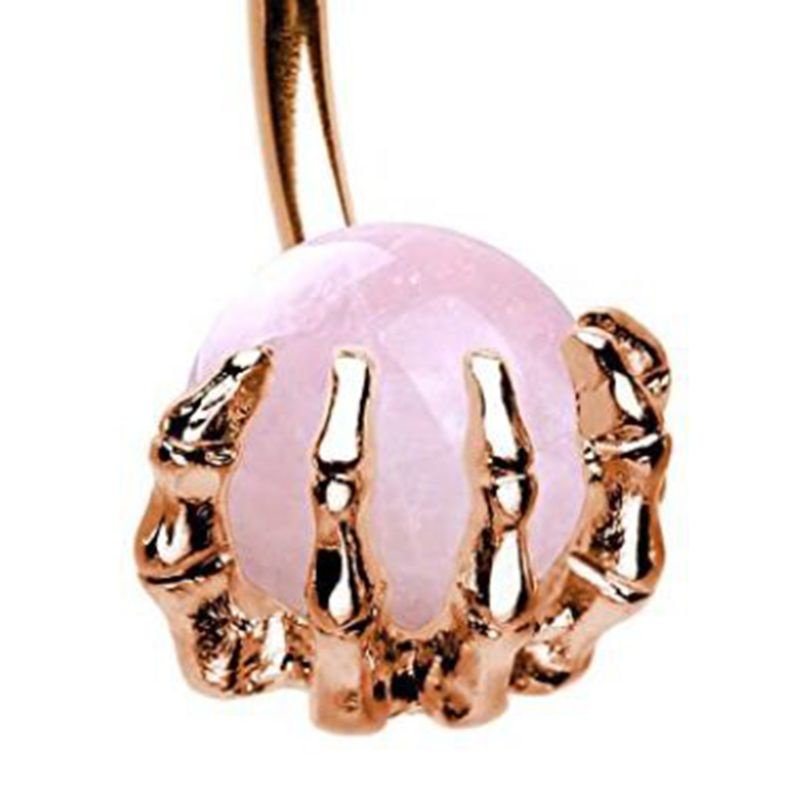 Khuyên Rốn Bằng Thép Không Gỉ Hình Đầu Lâu Cá Tính Cho Nam Và Nữ