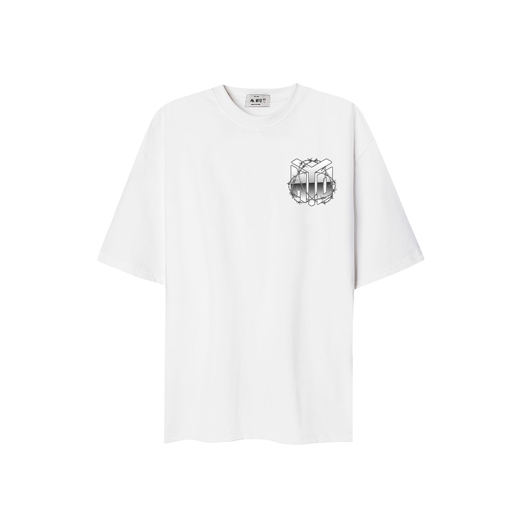 Áo Phông Nam Đẹp MYO Vải Cotton In Hình Barbed Wire