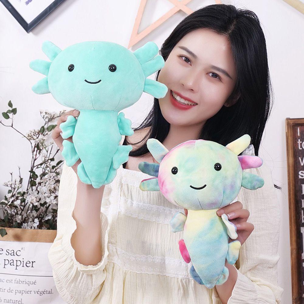 Đồ Chơi Nhồi Bông Axolotl Dễ Thương Trang Trí Nhà Cửa