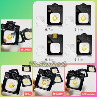 Kính cường lực Camera iph 12 / 12 mini / 12 Pro /12 Pro Max