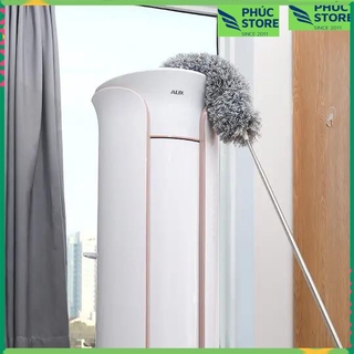 Chổi quét mạng nhện, quét bụi trần nhà đa năng, dài tới 2.9m, gấp gọn còn 40cm. Đầu chổi điều chỉnh hướng 360 độ