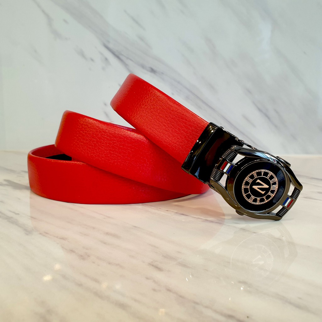 Thắt lưng/ dây nịt nam mặt đồng hồ độc lạ LOẠI 1