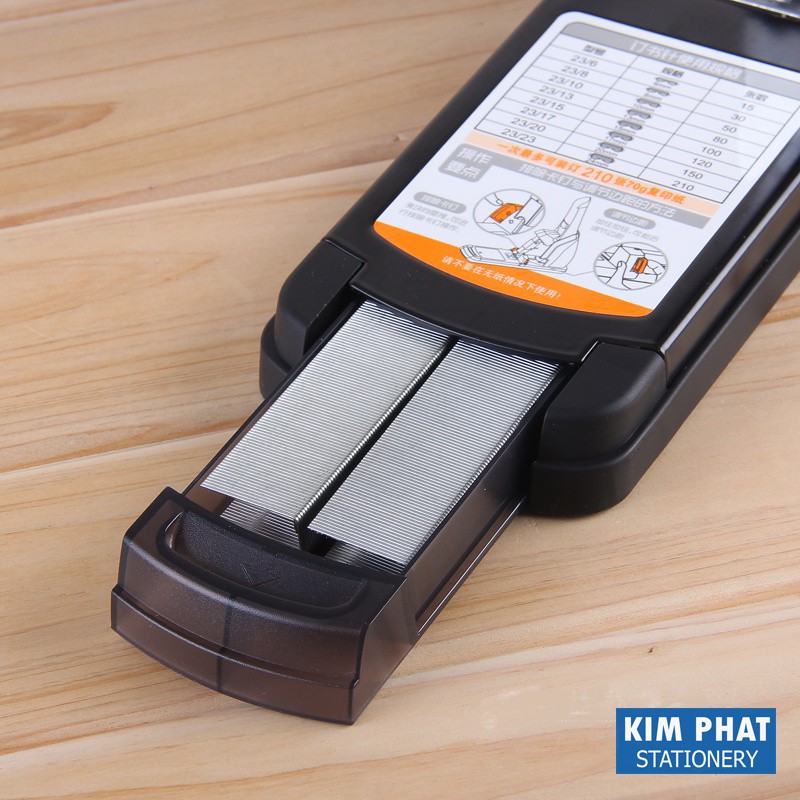 Dập ghim đại có TRỢ LỰC 210 tờ Deli E0383