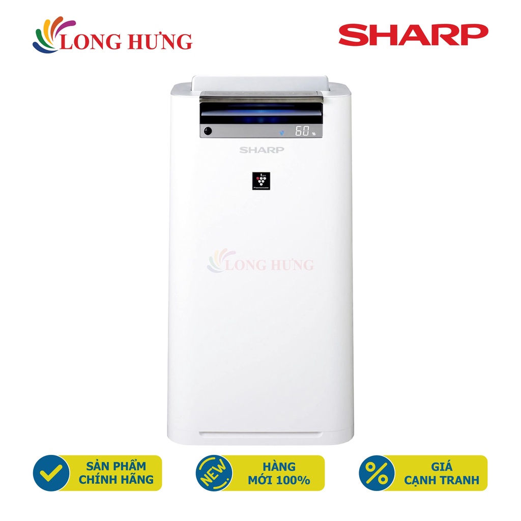 Máy lọc không khí tạo ẩm Sharp KC-G50EV-W - Hàng chính hãng