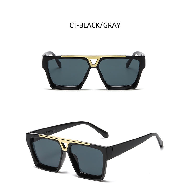 Kính Mát Gọng Vuông Phong Cách Âu Mỹ Thời Trang Mới 2022