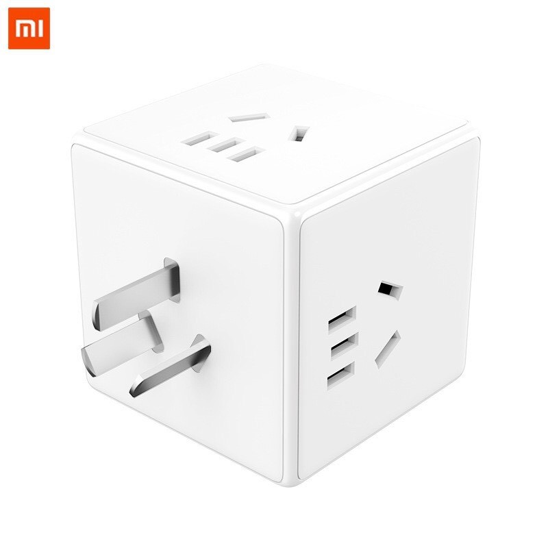 Ổ cắm điện Xiaomi Mi Power Strip đa chức năng 3 Cổng + 3 Usb hoặc 6 Cổng + 2 Usb