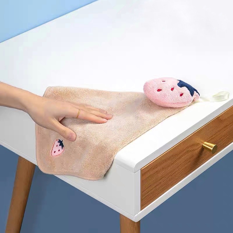 Khăn Lau Tay Treo Tường Siêu Thấm Dày Dặn Mềm Mại
