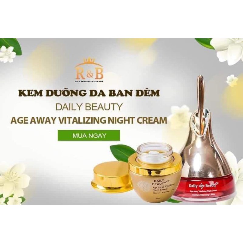 KEM DƯỠNG DA BAN ĐÊM