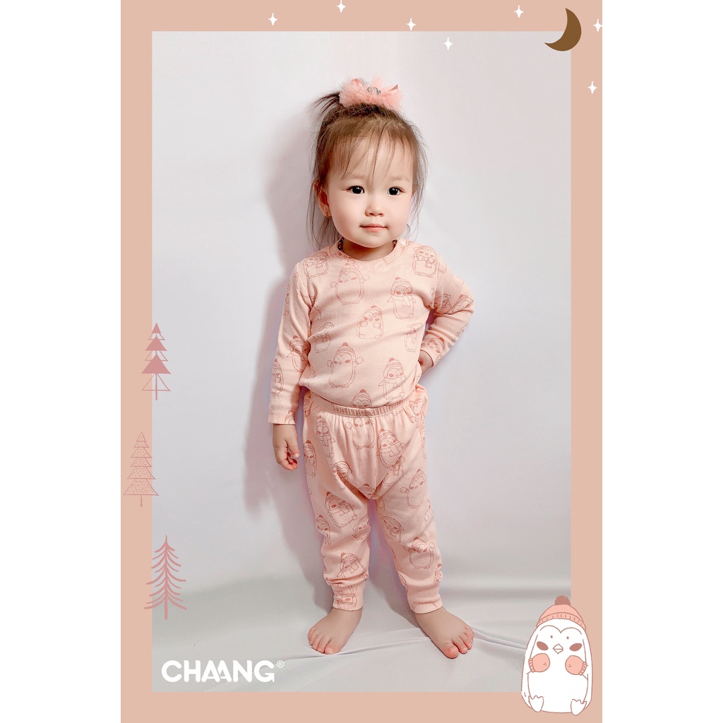 Chaang Bộ dài tay cúc vai Jungle AW2021