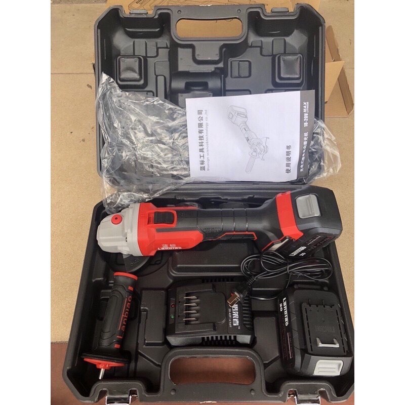 Máy mài góc dùng pin  LANBIAO :809  hàng không chổi than