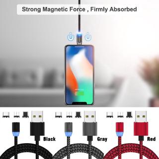 Cáp Sạc Nam Châm USB/Type C/iPhone Và Android Dài 1m