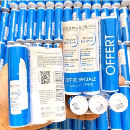 Son Dưỡng Môi Bioderma Atoderm Levres 4g