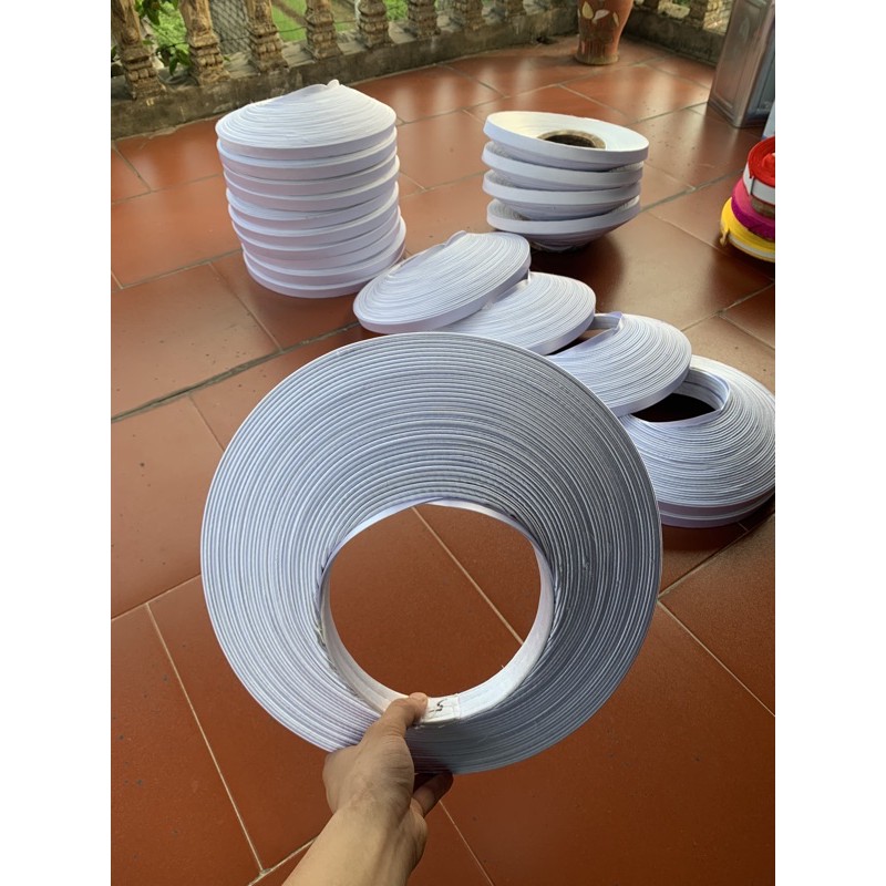 Khăn Xếp-Khăn Mấn 35Vòng Chất liệu Phi bóng Dành cho cô dâu và các show diễn thời trang