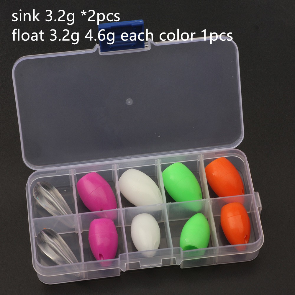 Mồi câu cá 3.2 / 4.6g chớp nháy chuyên dụng để thu hút khoảng cách xa