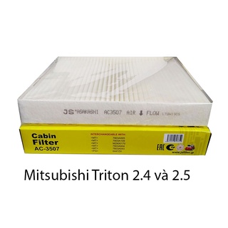 Lọc gió máy lạnh, lọc cabin xe mitsubishi triton 2.4 và 2.5 2015, 2016, 2017, 2018, 2019, 2020, 2021 7803a005 hàng nhật