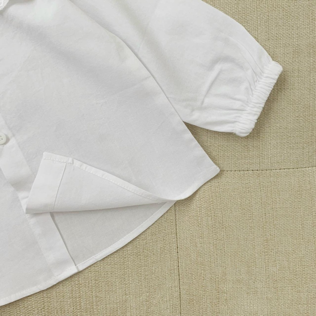 Áo sơ mi bé gái tay dài xuất khẩu xịn