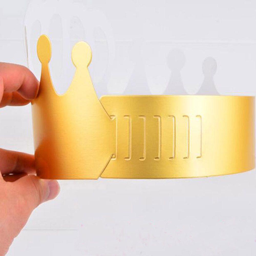 Mũ Dự Tiệc Màu Ngà Có Thể Điều Chỉnh Kích Cỡ|Mũ Vương Miện Đội Đầu Dành Cho Trẻ Em Và Người Lớn