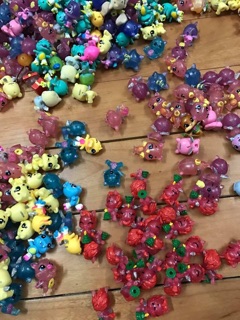 Thú hatchimals-sét 30 con k trùng