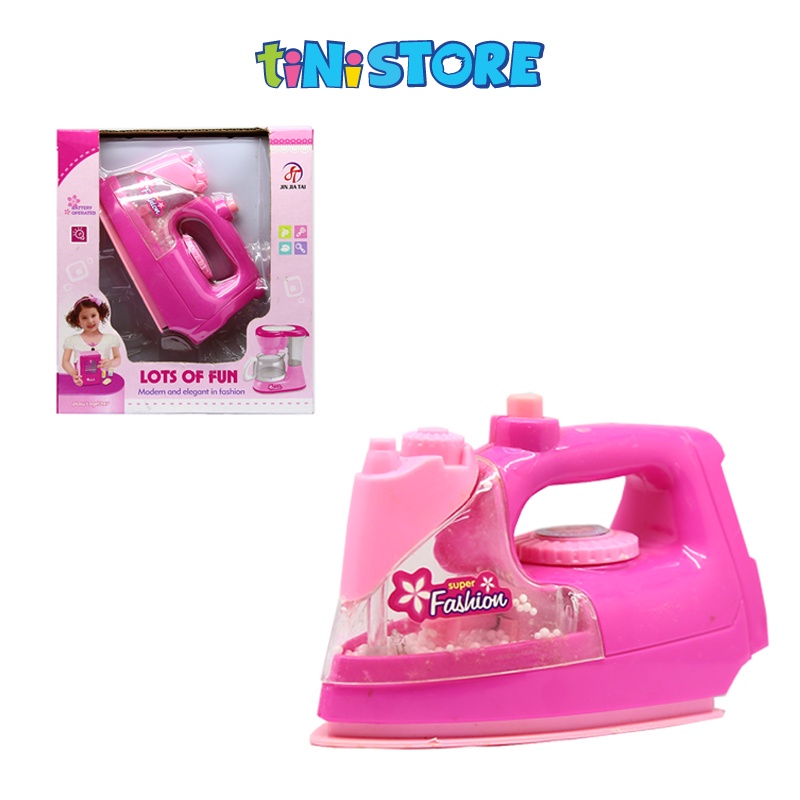 [Mã BMLTA50 giảm 10% đơn 99K] Đồ chơi nhập vai tiNiToy bàn ủi gia đình màu hồng Value Toys 2915