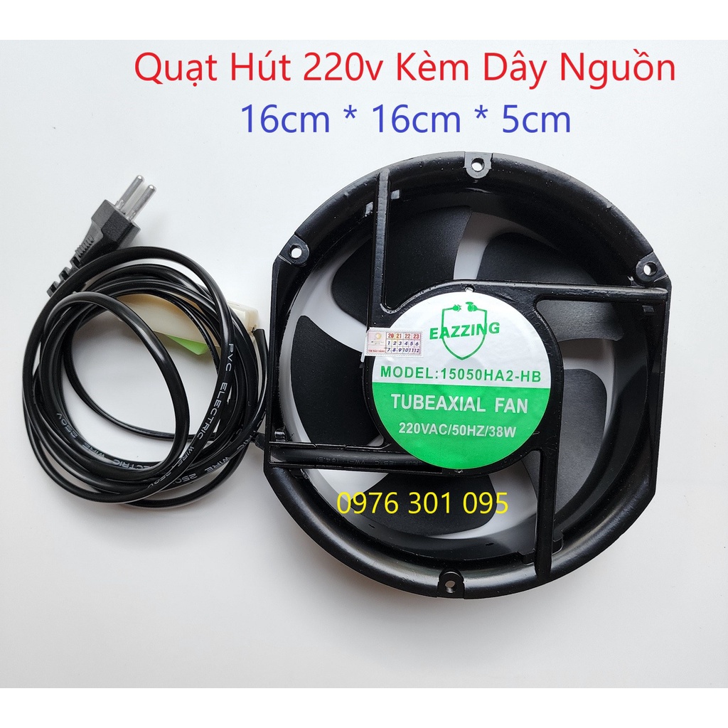 Quạt Hút 220v 15cm * 15cm / 16cm * 16cm