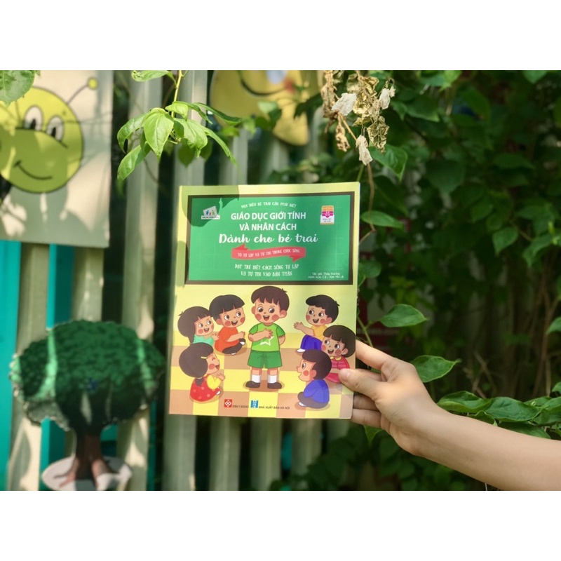 Sách - Combo 4 cuốn Giáo dục giới tính và nhân cách dành cho bé trai