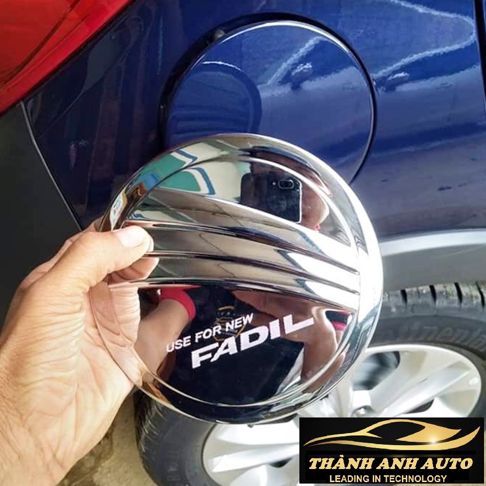 NẮP BÌNH XĂNG FADIL - MẠ CROM - Ốp Nắp Bình Xăng Xe Vinfast Fadil 2019-2021 mạ crom cao cấp