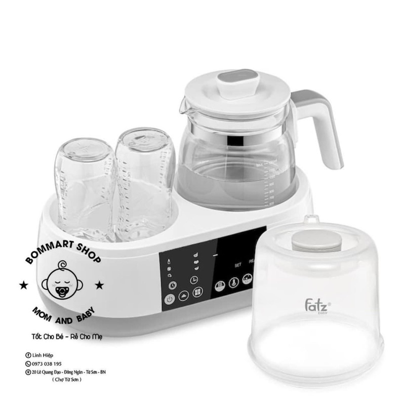 Máy đa năng điện tử Fatz Baby Multimax 1 - (tiệt trùng / hâm sữa /nấu cháo /hâm thức ăn /đun giữ ấm nước