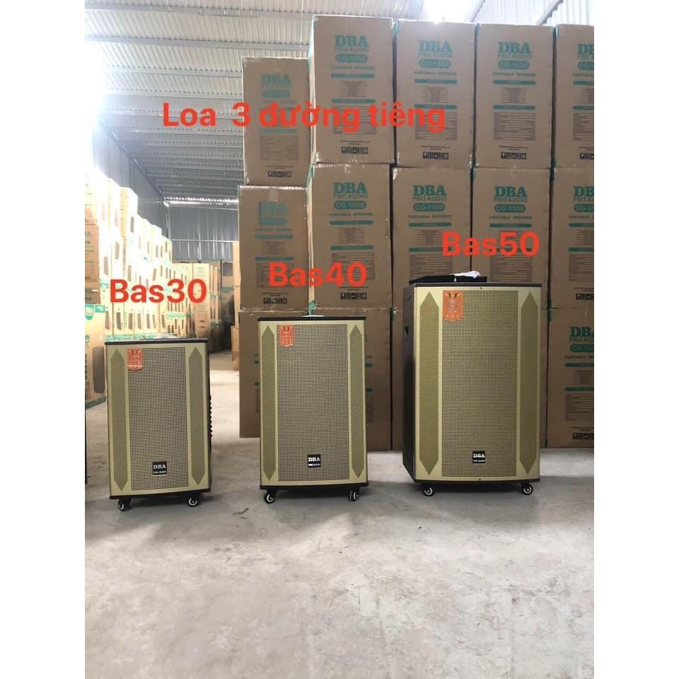 Loa Kéo Karaoke Bluetooth DBA Hát Siêu Hay Mẫu Mới 2021- 3 Đường Tiếng - Hành Bảo hành 1 năm