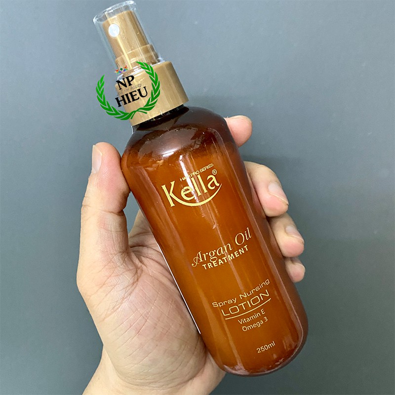 Xịt dưỡng tóc Kella hương nước hoa Argan Oil