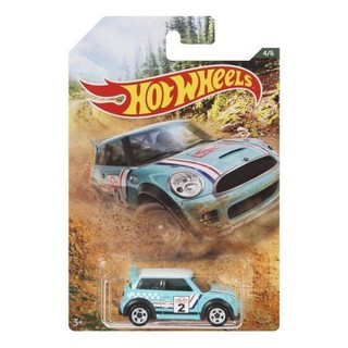 Siêu xe Hot Wheels thể thao BACKROAD RALLY MINI COOPER S CHA FYY01/GDG44