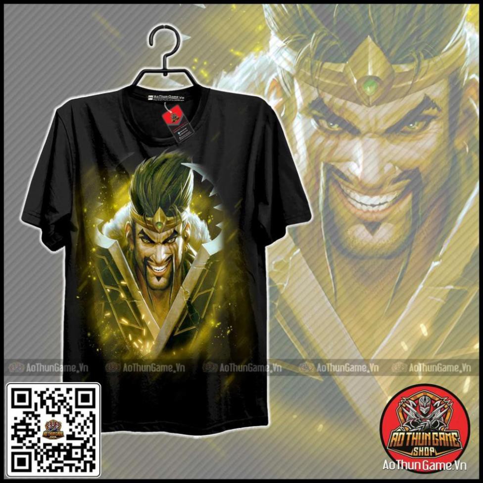 ☘️ Áo liên minh huyền thoại Draven xạ thủ cực đẹp (3D Đen) Áo đấu Game Tốc Chiến LMHT LoL ☘️ (Shop AoThunGameVn)  ྇ ་ ྇