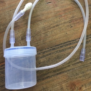 cốc đựng dịch máy hút mini