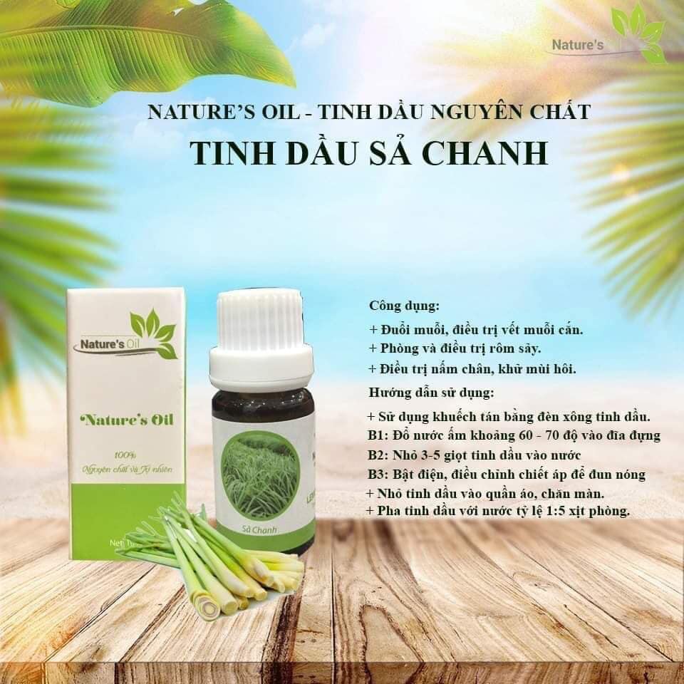Tinh dầu sả chanh 10ml