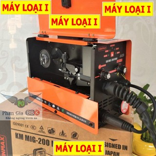 Máy hàn mig + que kenmax mig-200 mini + 1 cuộn dây hàn 1kg