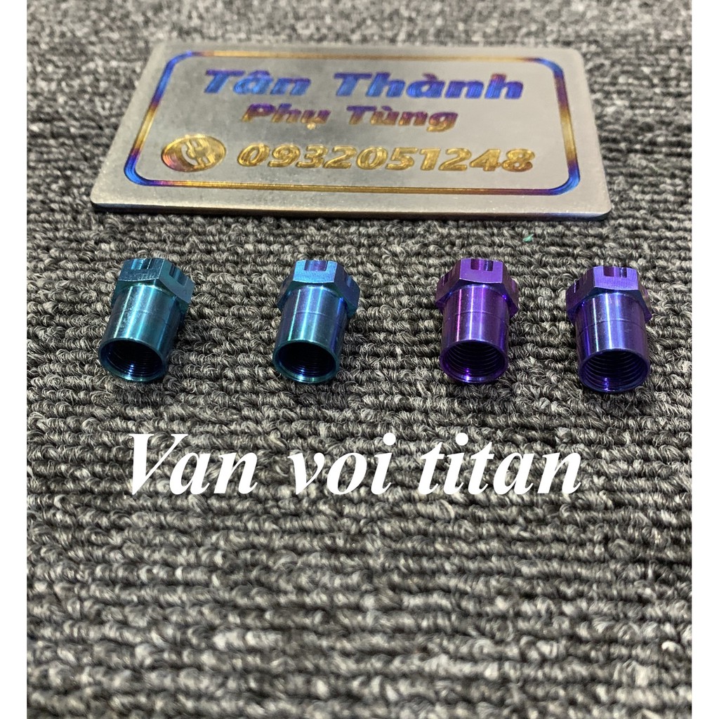 Van vòi Titanium GR5 gắn tất cả các loại xe