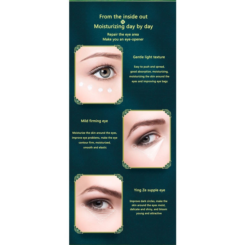 Kem dưỡng da vùng mắt JOMTAM mượt mà hạn chế quầng thâm chống nhăn và chống lão hóa hiệu quả 20g | BigBuy360 - bigbuy360.vn