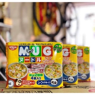 Mì mug vàng . Mì ăn dặm nhật bản