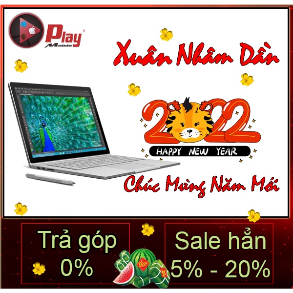 Máy tính bảng Microsoft Surface Book 1 | Phiên bản 8/128G | Tại Playmobile