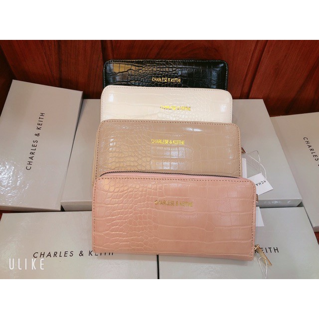 Bóp Ví Dài Cầm Tay Nữ Da Rắn Sang Trọng Phong Cách Hàn Quốc Trắng/Đen/Da/Hồng Kích Thước 18x10 | BigBuy360 - bigbuy360.vn