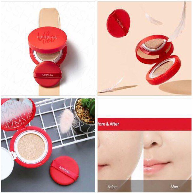 PHẤN NƯỚC MISSHA ĐỎ HÀN QUỐC BẢN LIMITED