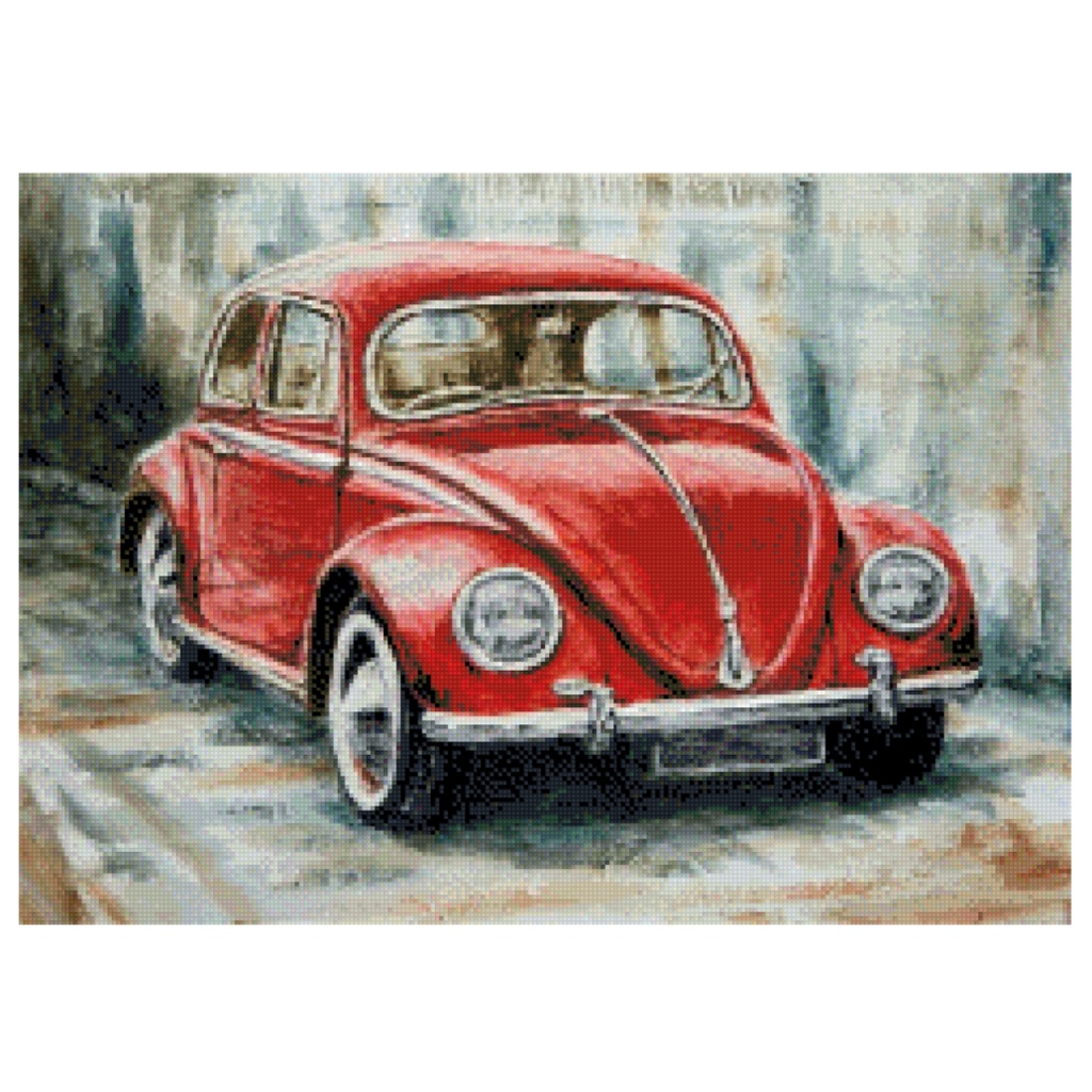 Bộ Tranh Đính Đá Tự Làm 5D DIY Hình Tròn / Vuông Cho Người Lớn