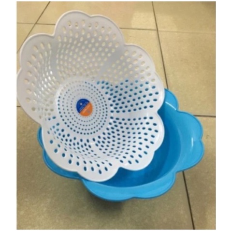Bộ rổ nhựa hoa mai ( hàng Việt Nam)