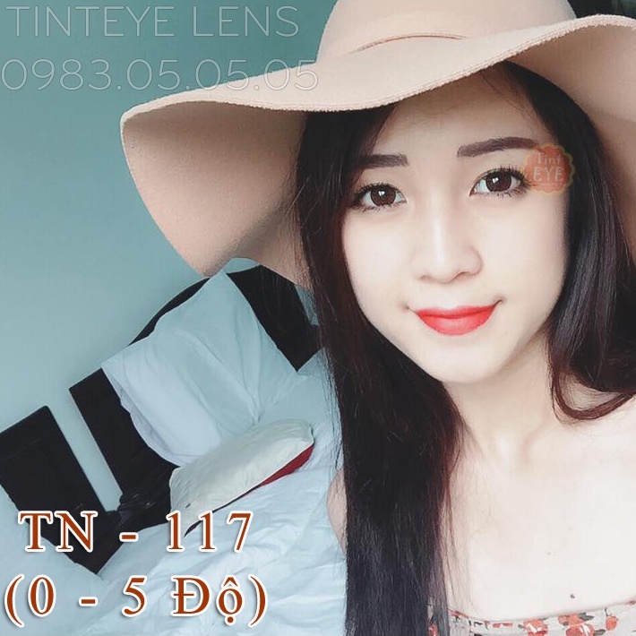 Áp Tròng Tint Eye Lens Nâu Ánh Xám TN - 117